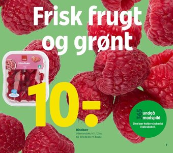 Coop 365 Hindbær tilbud