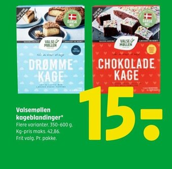 Coop 365 Valsemøllen kageblandinger tilbud