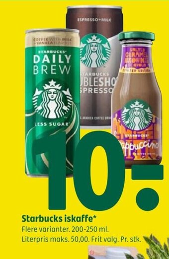 Starbucks iskaffe*