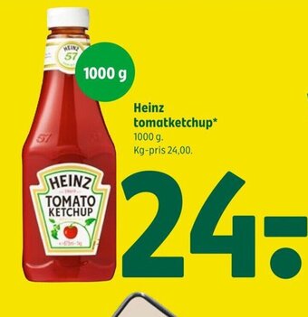 Coop 365 Heinz tomatketchup tilbud