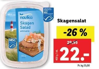 Lidl Skagensalat tilbud