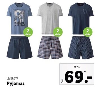 Lidl LIVERGYⓇ Pyjamas tilbud