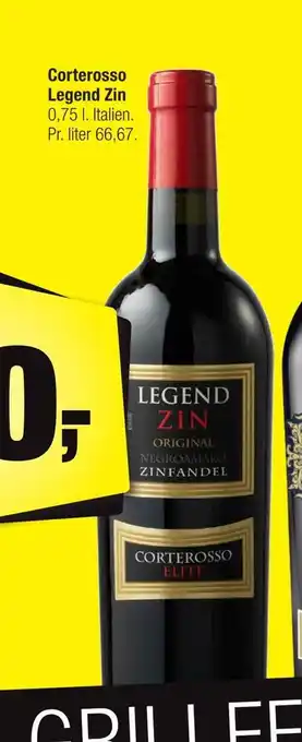 Corterosso legend zin