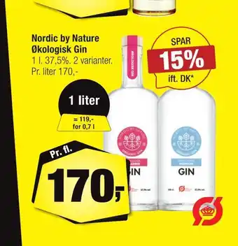 Nordic by nature økologisk gin