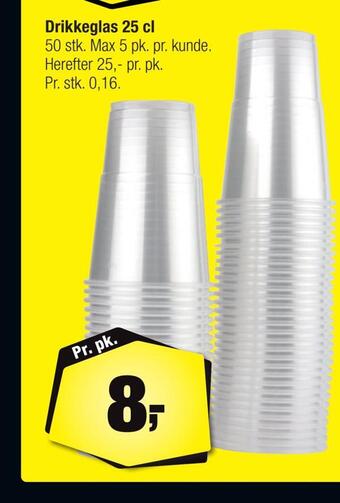 Calle Drikkeglas 25 cl tilbud