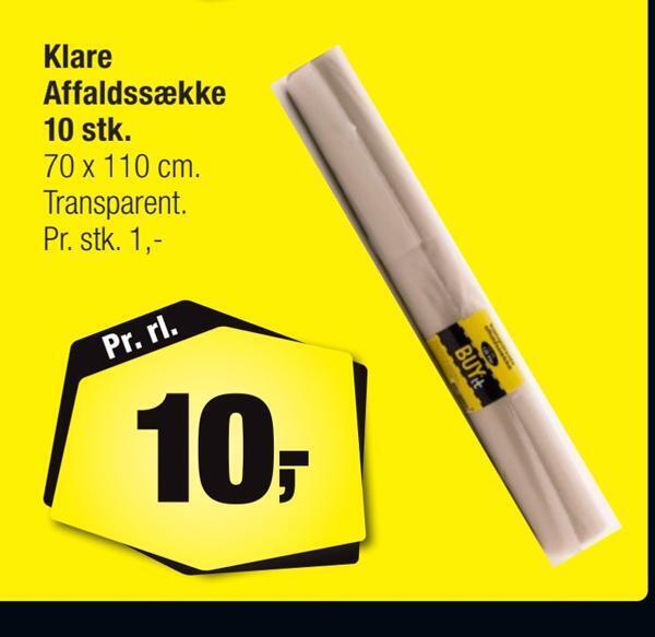 Calle Klare affaldssække tilbud