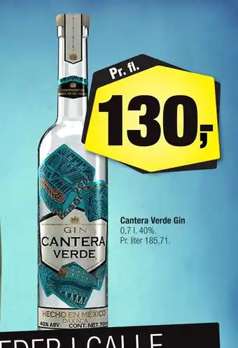 Cantera verde gin