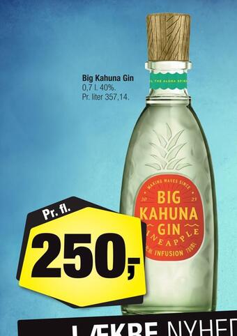Big kahuna gin
