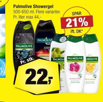 Calle Palmolive showergel tilbud