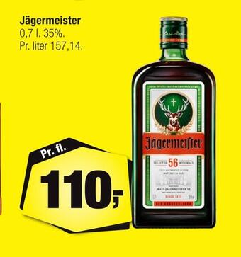 Calle Jägermeister tilbud
