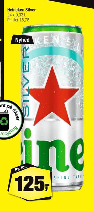 Calle Heineken silver tilbud