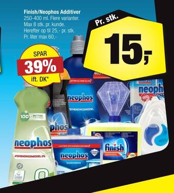 Calle Finish/neophos additiver tilbud