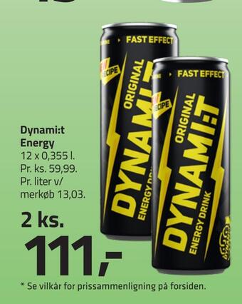 Dynami:t energy