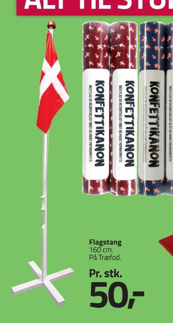 Fleggaard Flagstang tilbud
