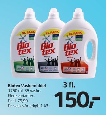 Biotex vaskemiddel