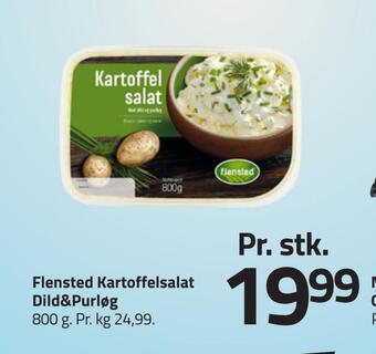 Fleggaard Flensted kartoffelsalat dild&purløg tilbud