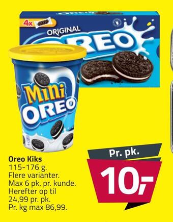 Fleggaard Oreo kiks tilbud