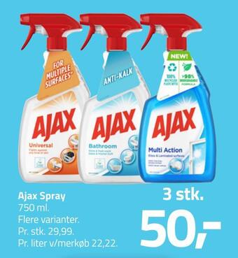 Ajax spray