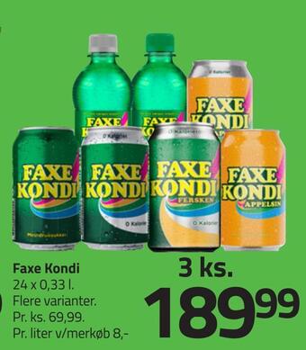 Fleggaard Faxe kondi tilbud