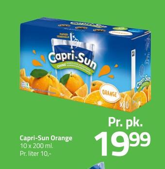 Fleggaard Capri-sun orange tilbud