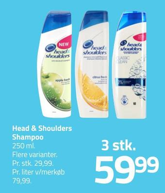 Fleggaard Head & shoulders shampoo tilbud