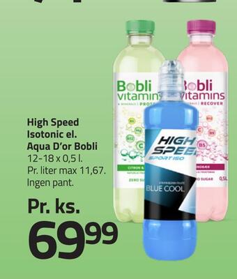 Fleggaard High speed isotonic el. aqua d'or bobli tilbud