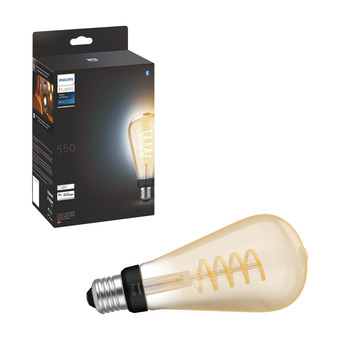 Power Philips hue wa filament smart pære st72 e27 tilbud