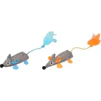 Land & Fritid Legetøj kat, afra mus 2stk. 10 cm tilbud