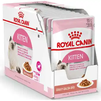 Land & Fritid Kitten gravy vådfoder til killing, royal canin 12 x 85 gr tilbud