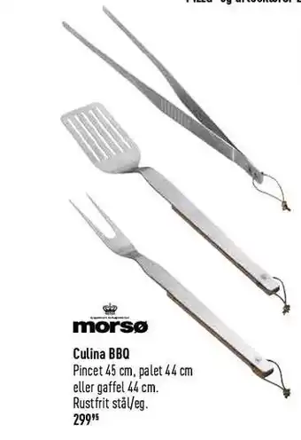 Imerco Morsø culina bbq tilbud
