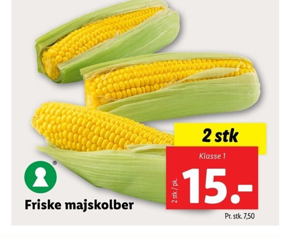 Lidl Friske majskolber tilbud
