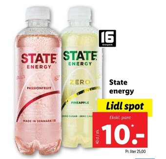Lidl State energy tilbud