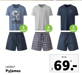Lidl LIVERGYⓇ Pyjamas tilbud