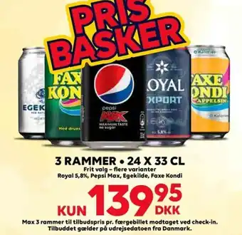 3 RAMMER • 24 X 33 CL