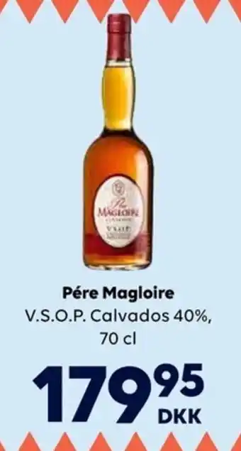 Scandlines Pére Magloire V.S.O.P. Calvados 40%, 70 cl tilbud
