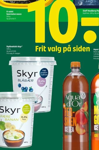 Coop 365 Dybbækdal skyr blåbær tilbud