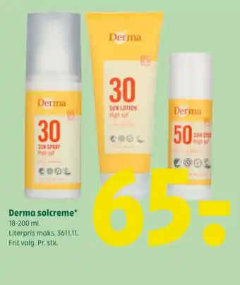 Coop 365 Sun solcreme tilbud