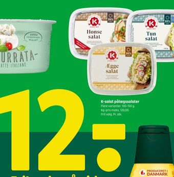 Coop 365 K-salat hønsesalat tilbud
