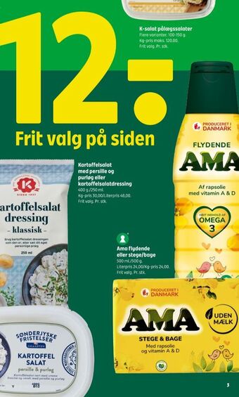 Coop 365 Ama margarine-fast tilbud