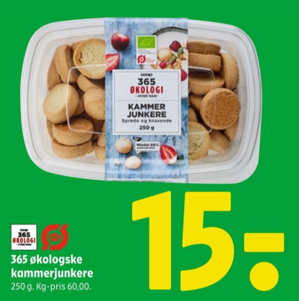 Coop 365 Coop 365 kammerjunkere tilbud