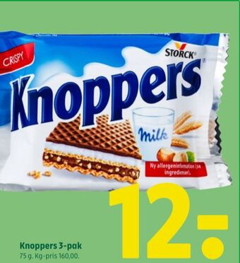 Coop 365 Knoppers kiks tilbud