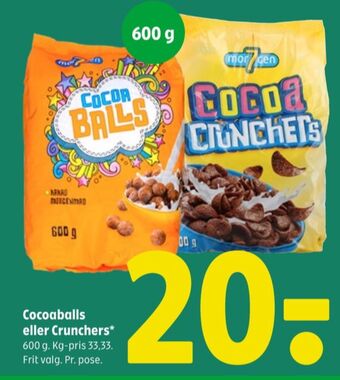 Cocoaball morgenmadsprodukt