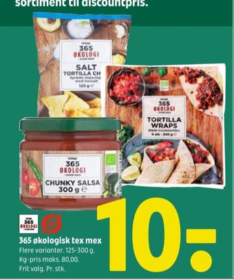 Coop 365 Coop 365 salsa dip tilbud
