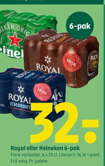Coop 365 Heineken øl tilbud