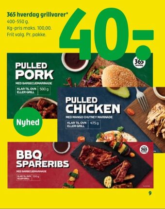 Coop 365 Coop 365 pulled pork tilbud