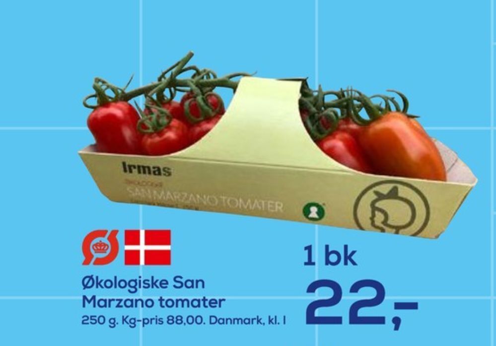 Irma Ukendt tomater tilbud