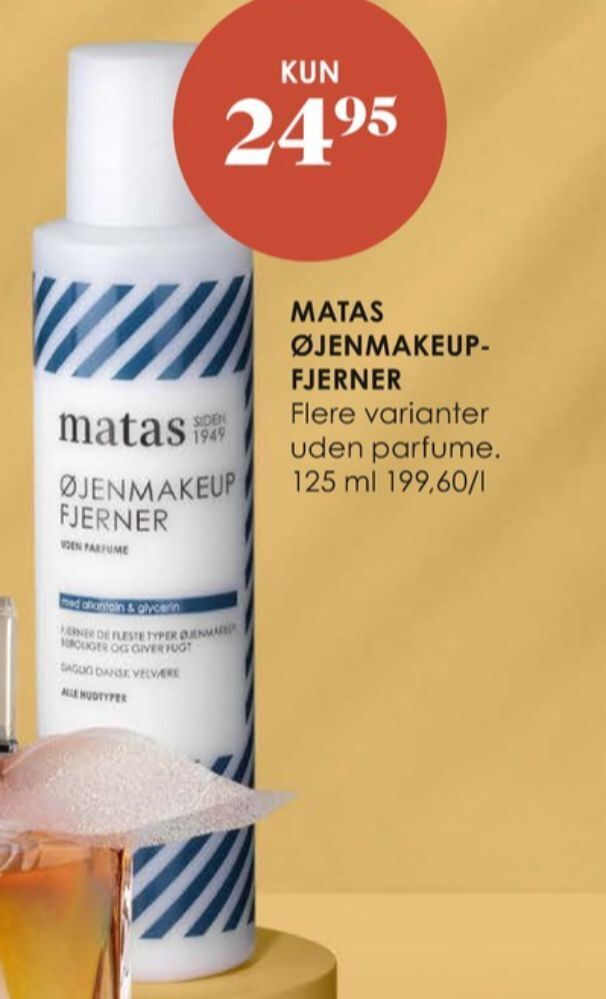 Matas Matas makeupfjerner tilbud
