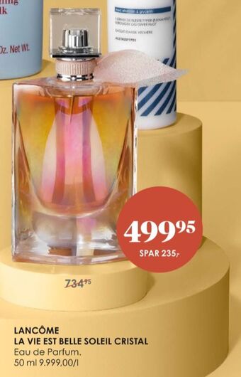 Matas La vie est belle soleil cristal eau de parfum tilbud