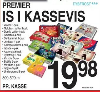 ABC Lavpris PREMIER IS I KASSEVIS tilbud