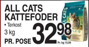 ABC Lavpris ALL CATS KATTEFODER tilbud